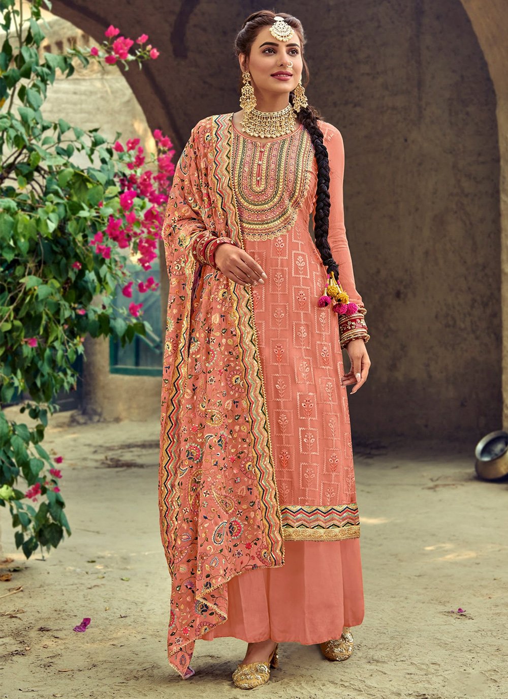 Designer Pakistani Salwar Suit For Festival