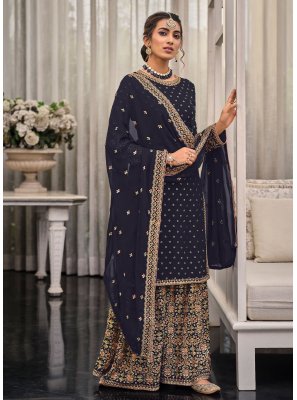 Embroidered Ceremonial Readymade Salwar Suit