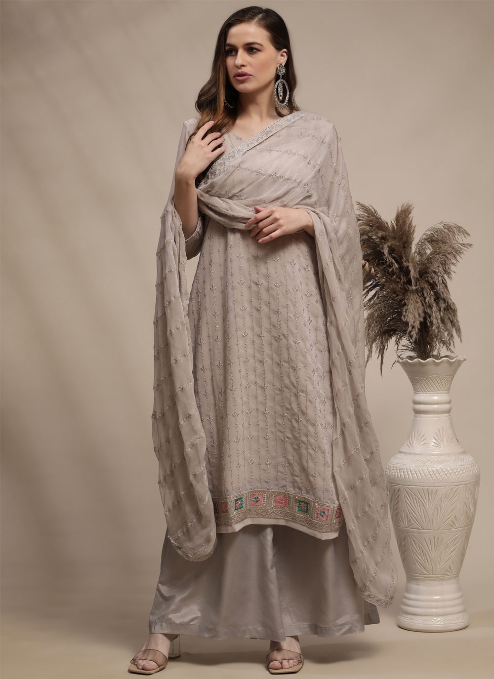 Embroidered Designer Pakistani Salwar Suit