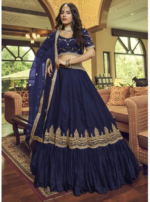 Embroidered Engagement A Line Lehenga Choli
