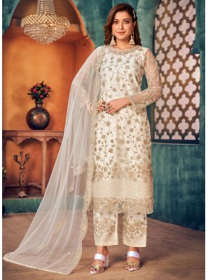Embroidered Festival Layered Salwar Suit