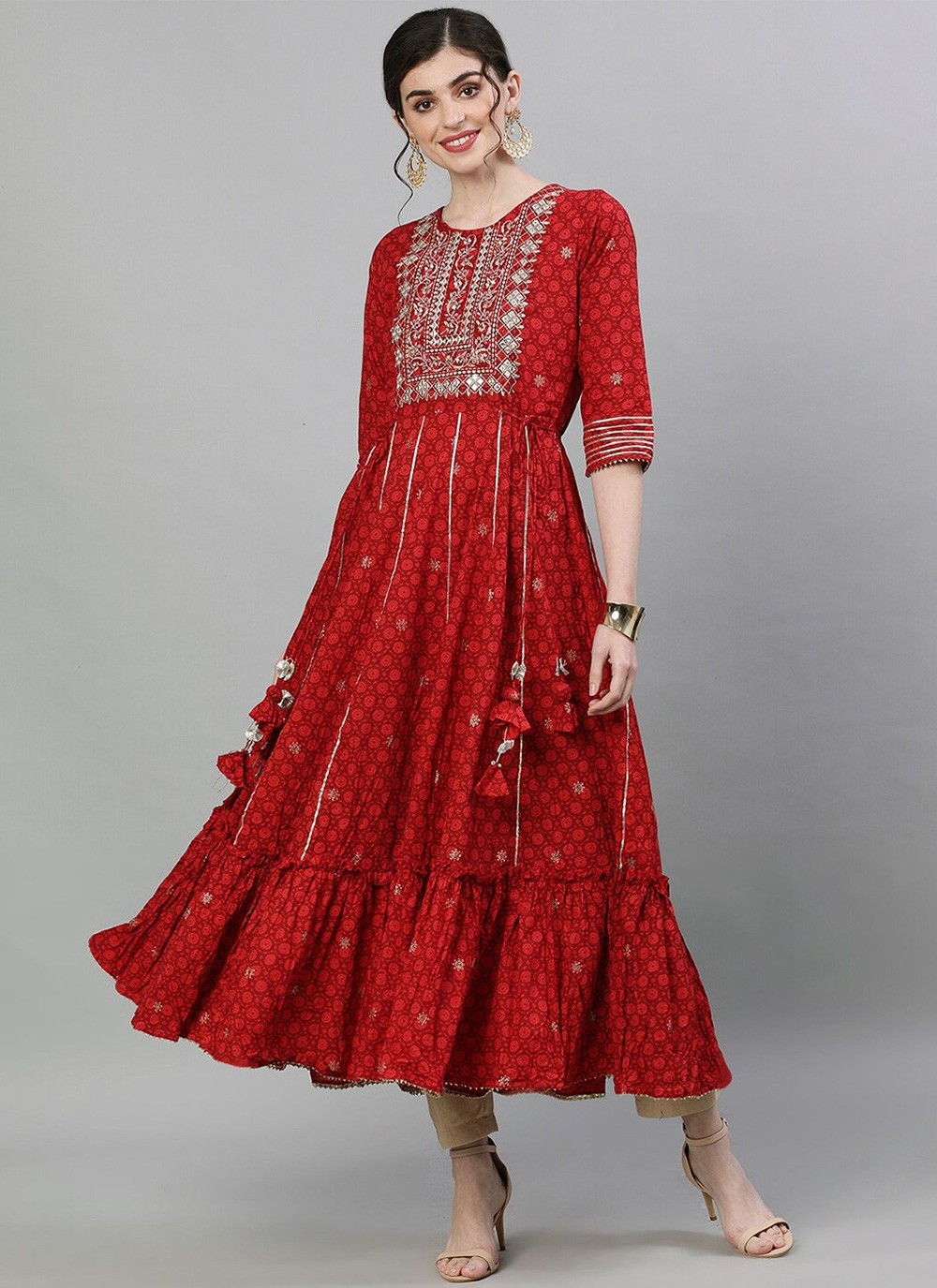 Embroidered Party Designer Kurti