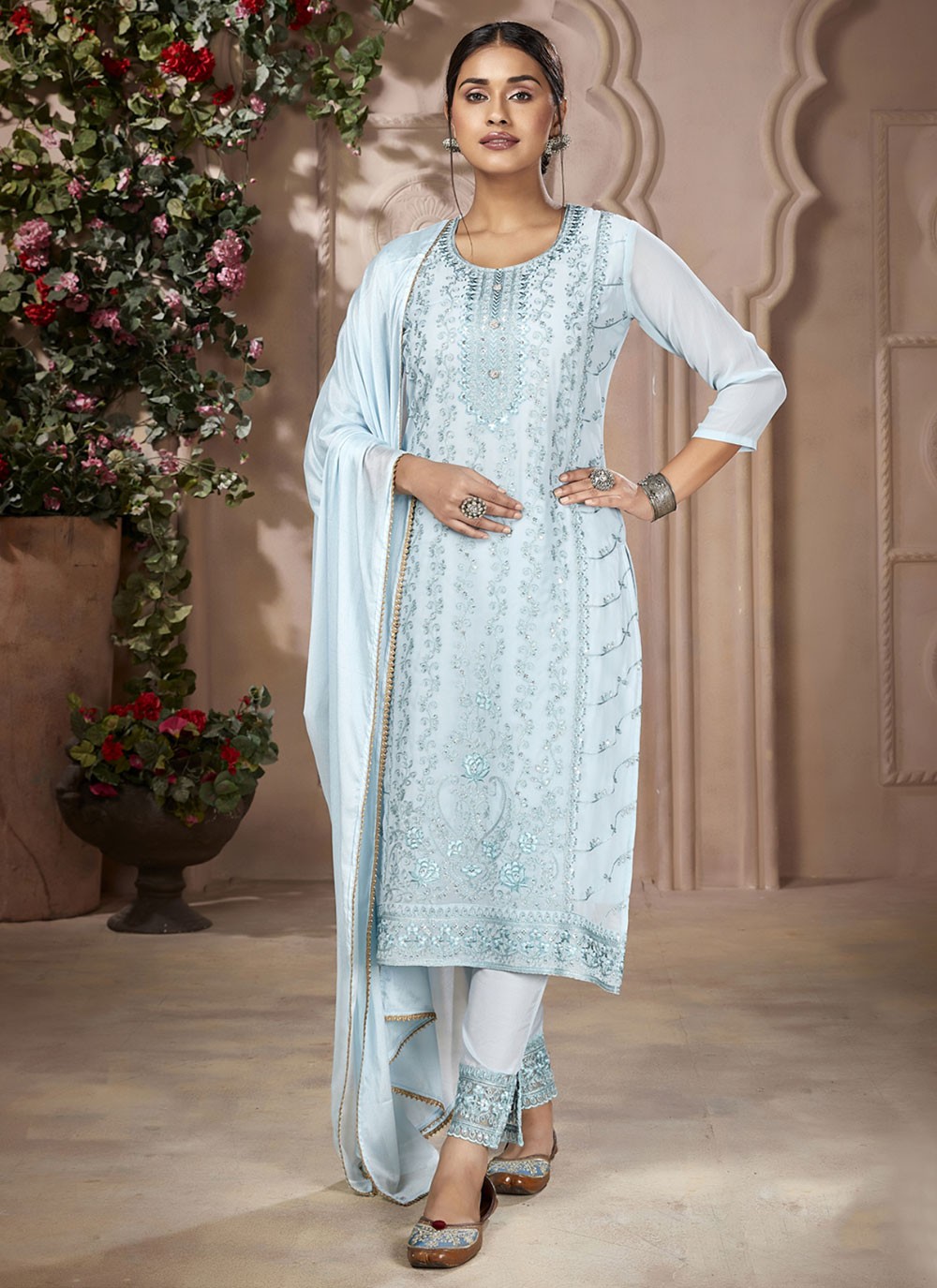 GS48 RUTBAKHAN 13 HEAVY RAYON GOWN