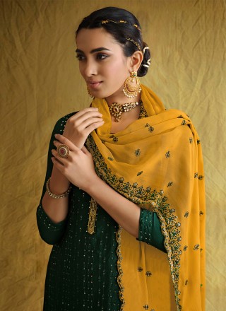 Embroidered Designer Pakistani Suit