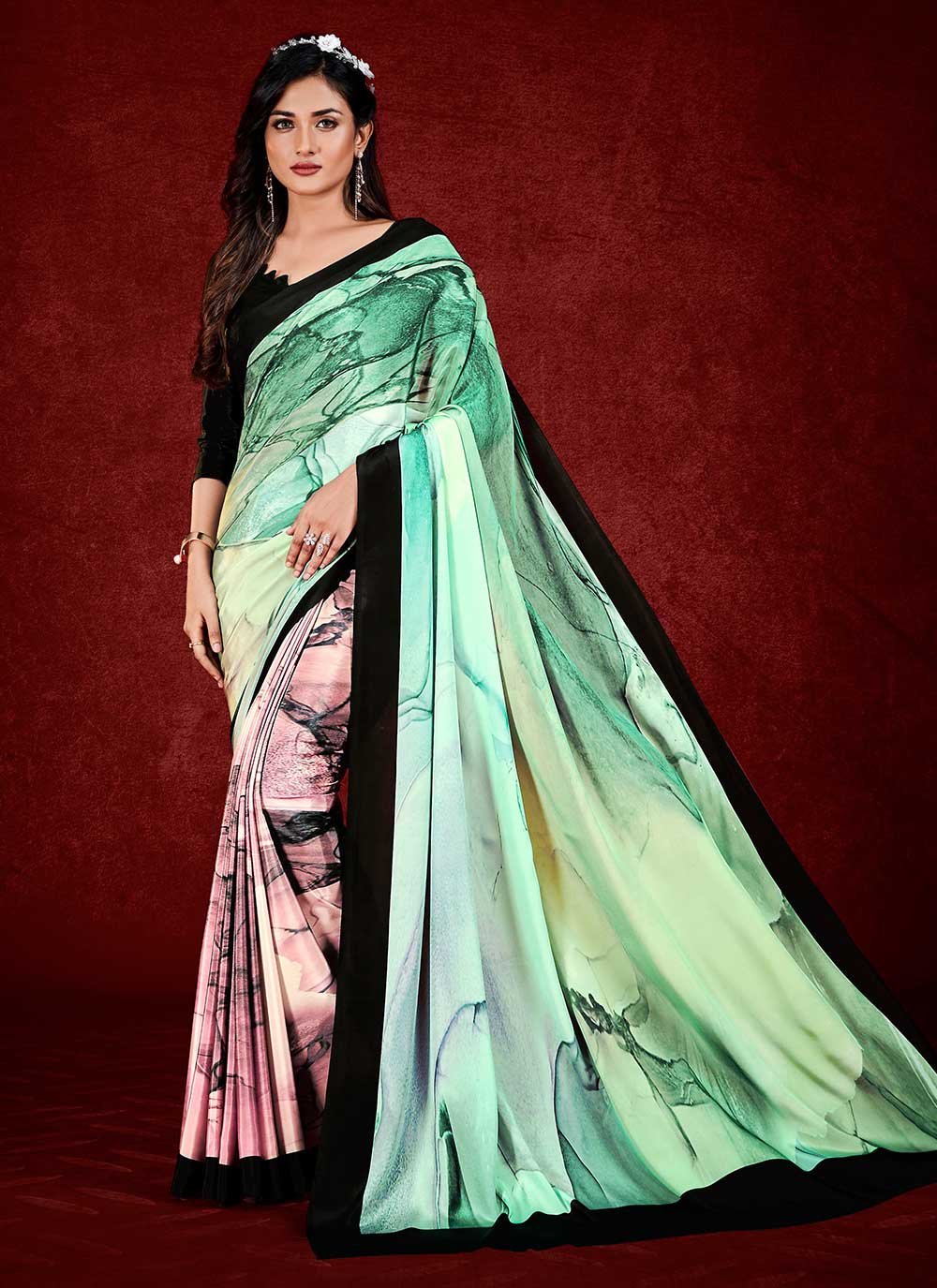 Kashmiri Work Sarees Online at Best Price | Luxurionworld – Page 3 –  Luxurion World