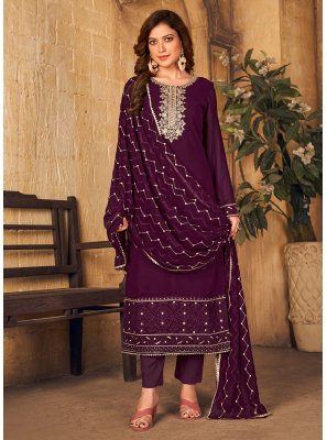 wine colour punjabi salwar suit