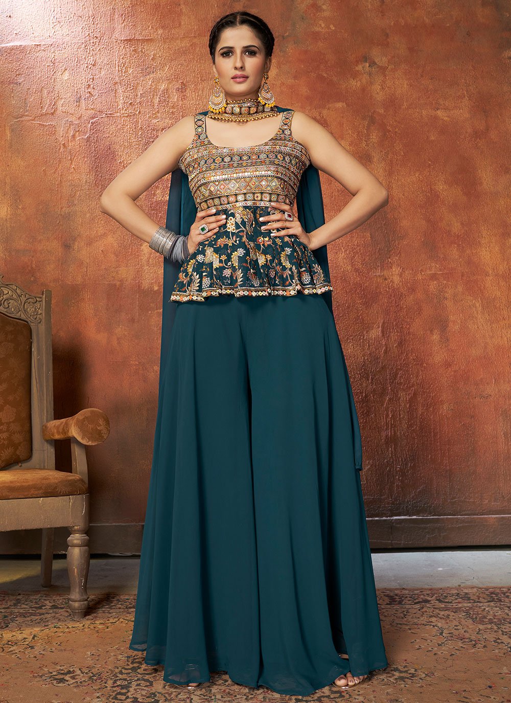 Georgette Festival Designer Pakistani Suit