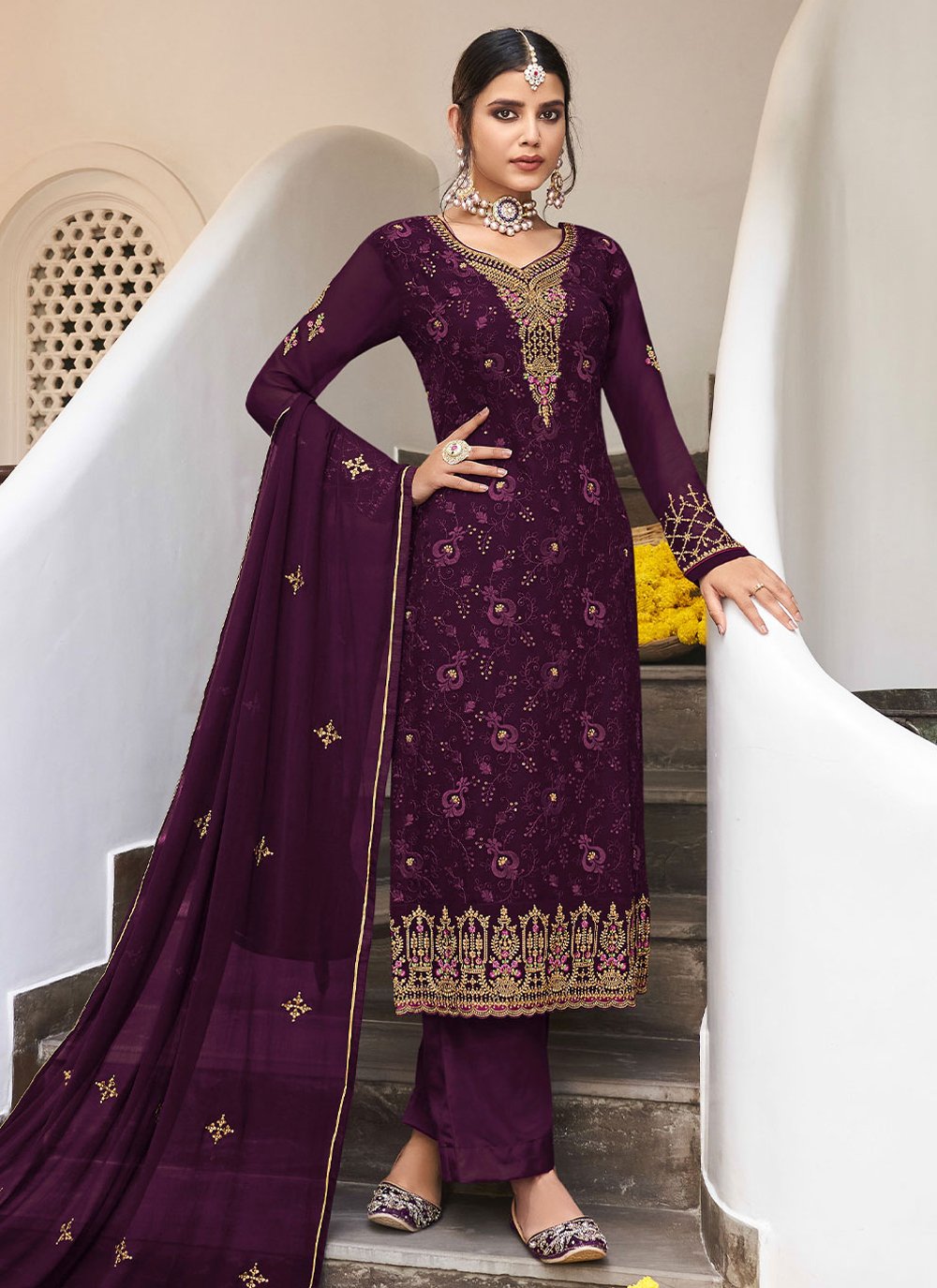 Salwar kameez new hot sale design 2019