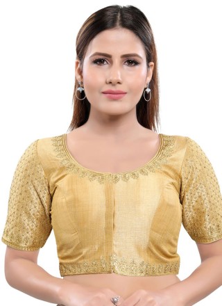 Gold Embroidered Blouse