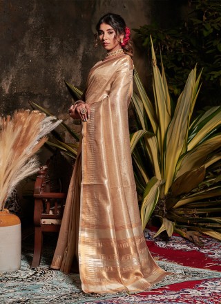 Gold Weaving Classic Saree