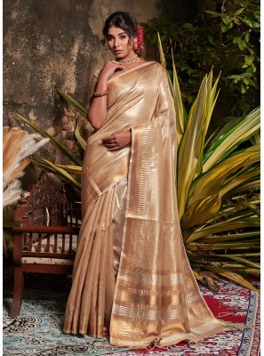 Gold Weaving Classic Saree