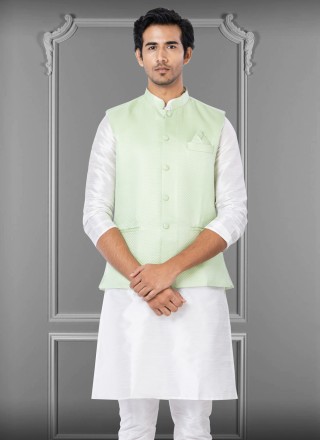 Green Color Nehru Jackets