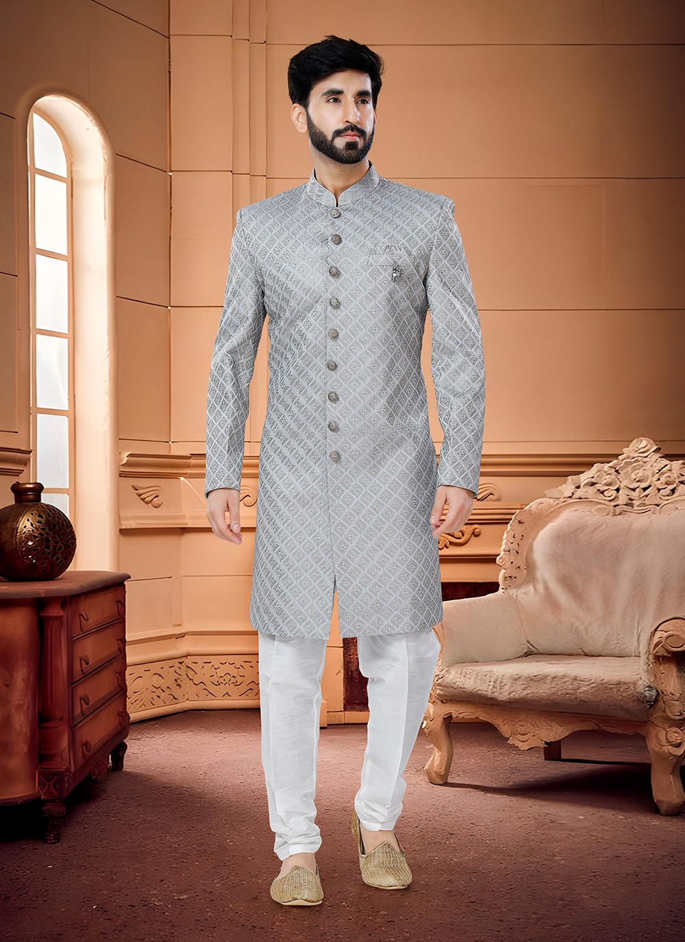 Mehndi sherwani outlet