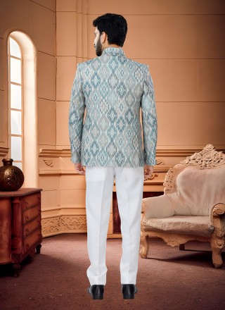 Handloom Cotton Multi Colour Fancy Jodhpuri Suit