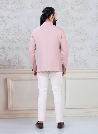 Imported Jodhpuri Suit in Pink