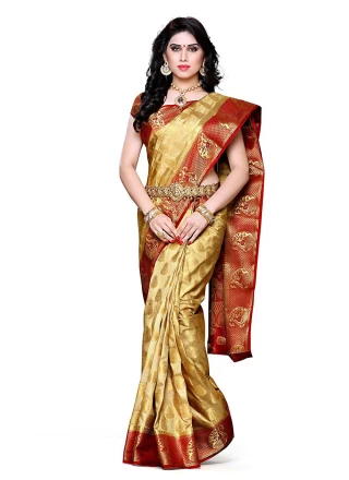Kanjivaram Silk Bridal Classic Designer Saree