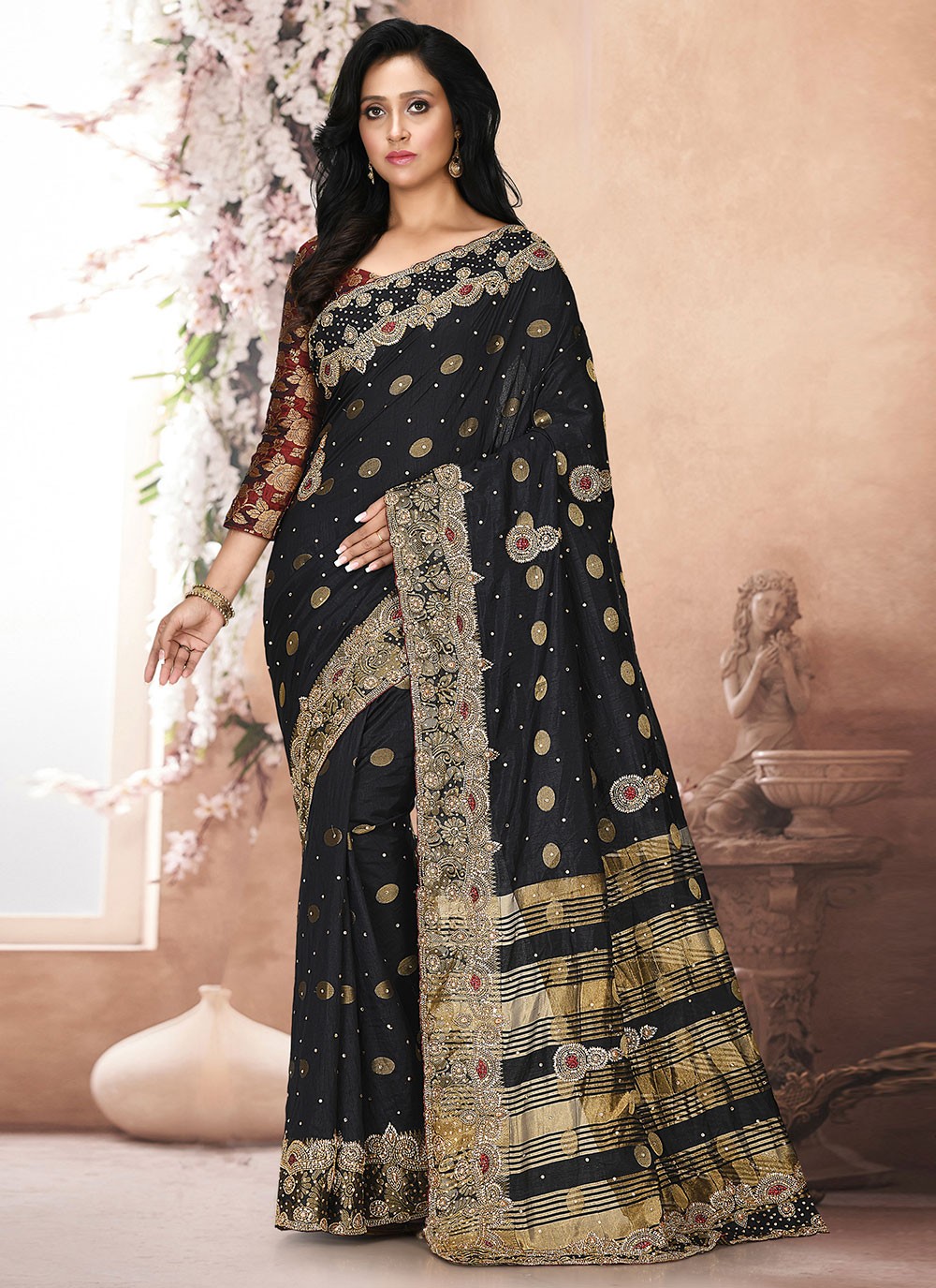 Kanjivaram Silk Bridal Traditional Designer Saree