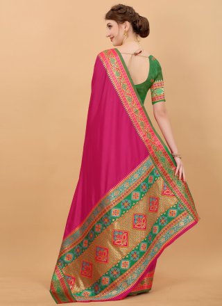 Kanjivaram Silk Ceremonial Designer Saree