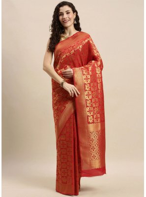 Kanjivaram Silk Weaving Designer Traditional Saree
