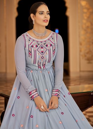 Lavender Designer Gown