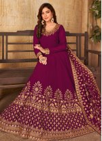 Maroon Wedding Salwar Kameez