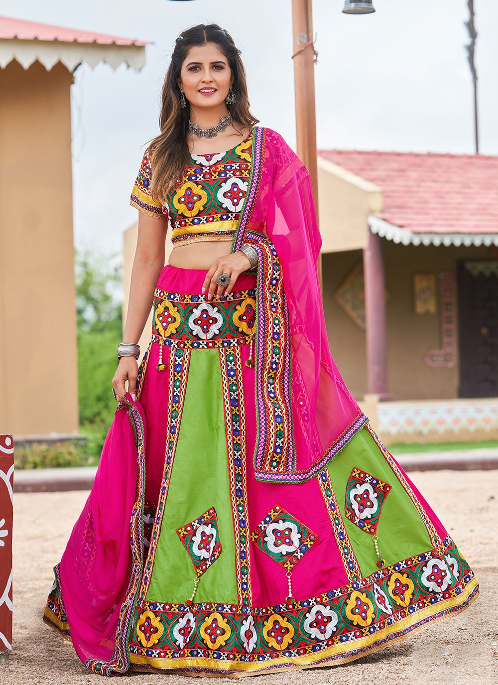Buy Rajasthani Lacha Dress for Women Online from India's Luxury Designers  2024