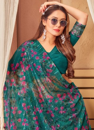 Net Festival Saree