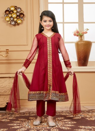 Kids Printed Anarkali Suits, Occasion : Party Wear at Rs 1,175 / Piece in  Mumbai | Silkfashion