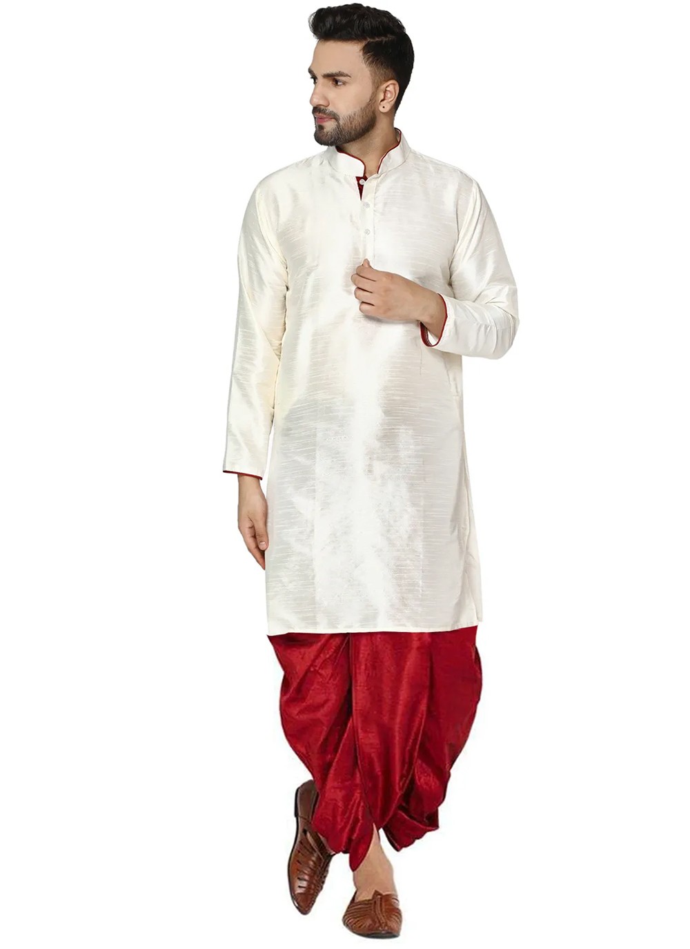 off white dhoti