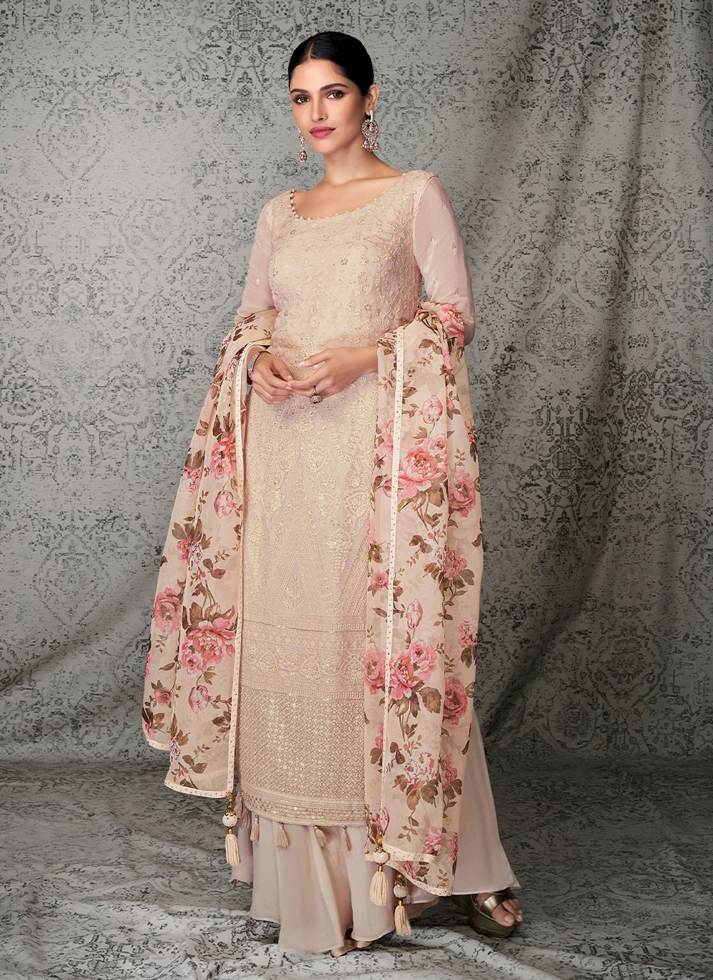 Palazzo Salwar Suit For Festival