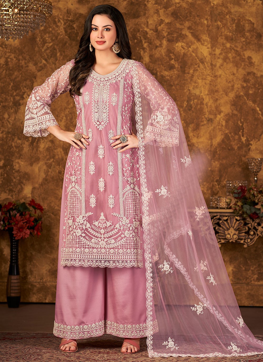 Palazzo Salwar Suit For Party