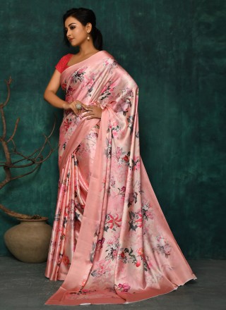 Pink Classic Designer Saree