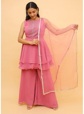 Pink Designer Salwar Suit