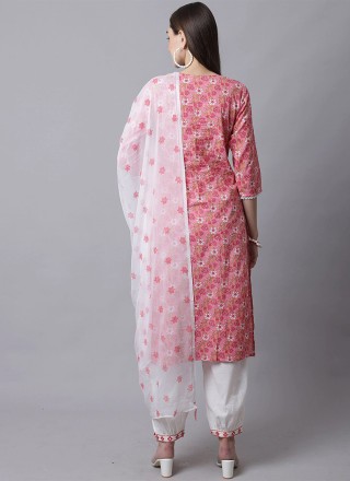 Printed Cotton Readymade Salwar Suit