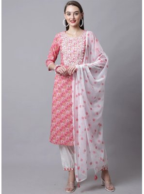Printed Cotton Readymade Salwar Suit