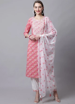 Printed Cotton Readymade Salwar Suit