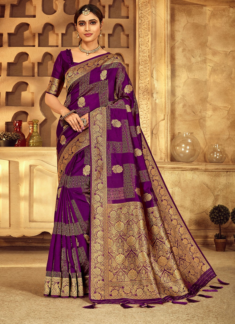 Silk Traditional Designer Saree