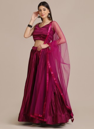 Purple Festival Trendy Lehenga Choli