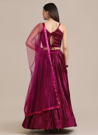 Purple Festival Trendy Lehenga Choli