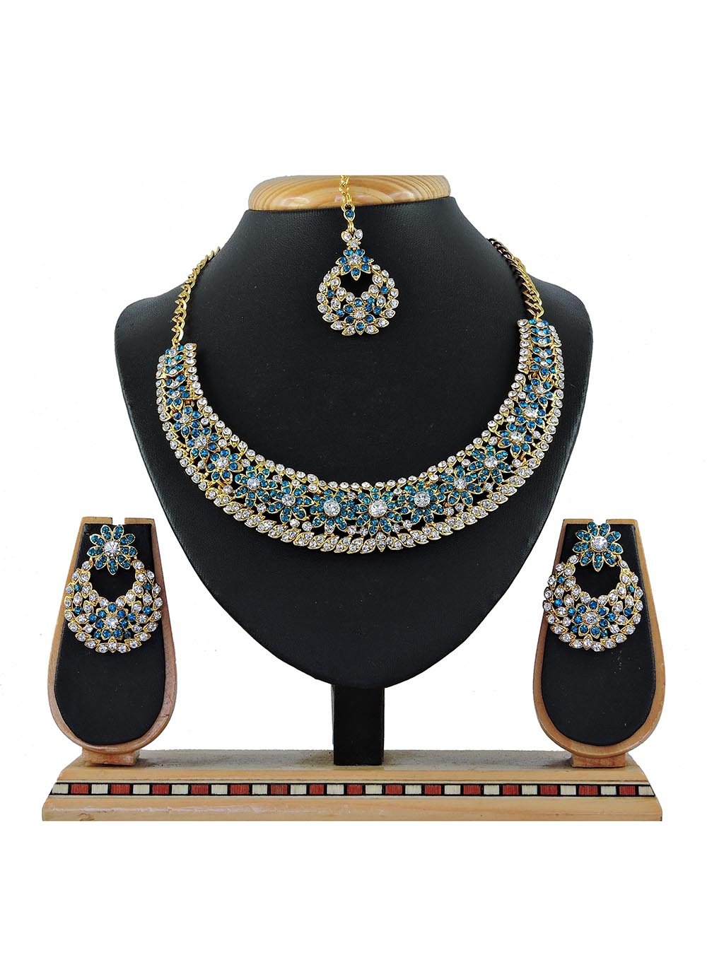 Rama Stone Work Necklace Set