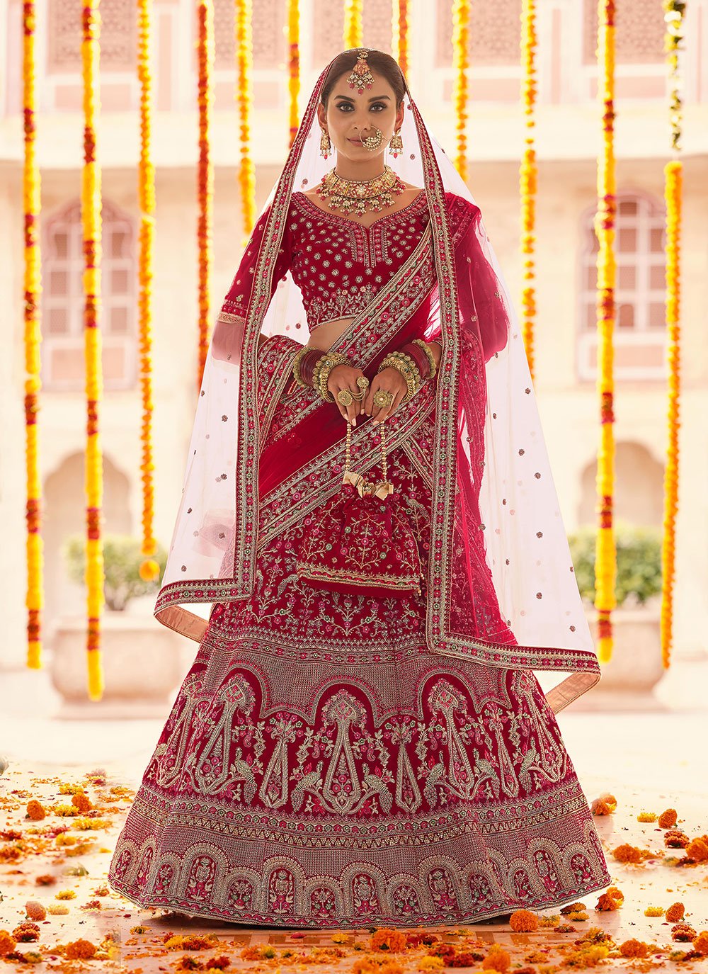 Photo of Girly engagement lehengas for brides to be
