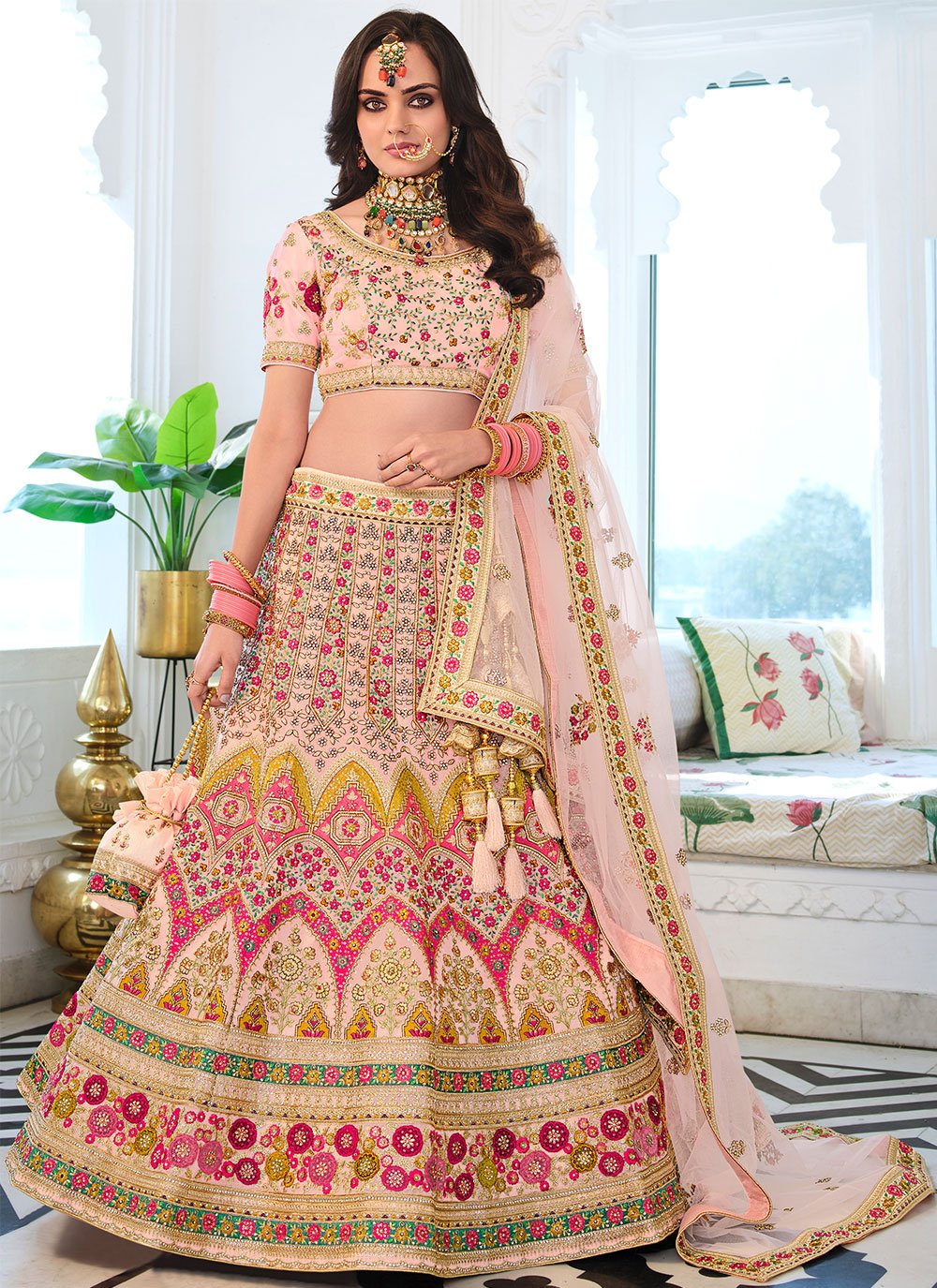 designer heavy lehenga choli