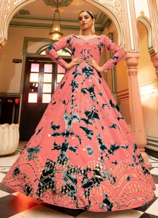 Sequins Cotton Trendy Gown