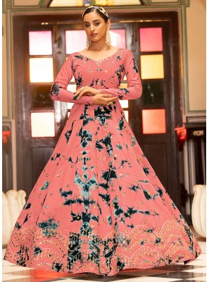 Sequins Cotton Trendy Gown