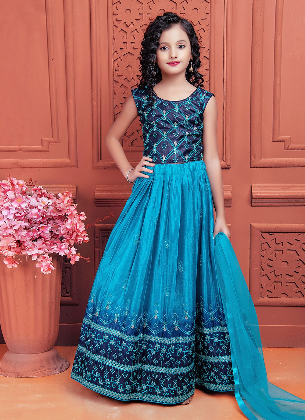 Kids Dress, Indian Kids Girl Dress, Lehenga Choli for Kids Girls, Lehenga  Choli, Girl's Taffeta Satin, Semi-stitched Girl's Lehenga Choli - Etsy
