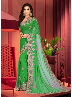 Shaded Saree For Sangeet