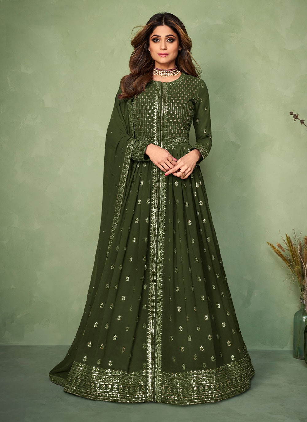 georgette readymade salwar suits