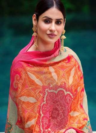 Silk Embroidered Designer Salwar Kameez