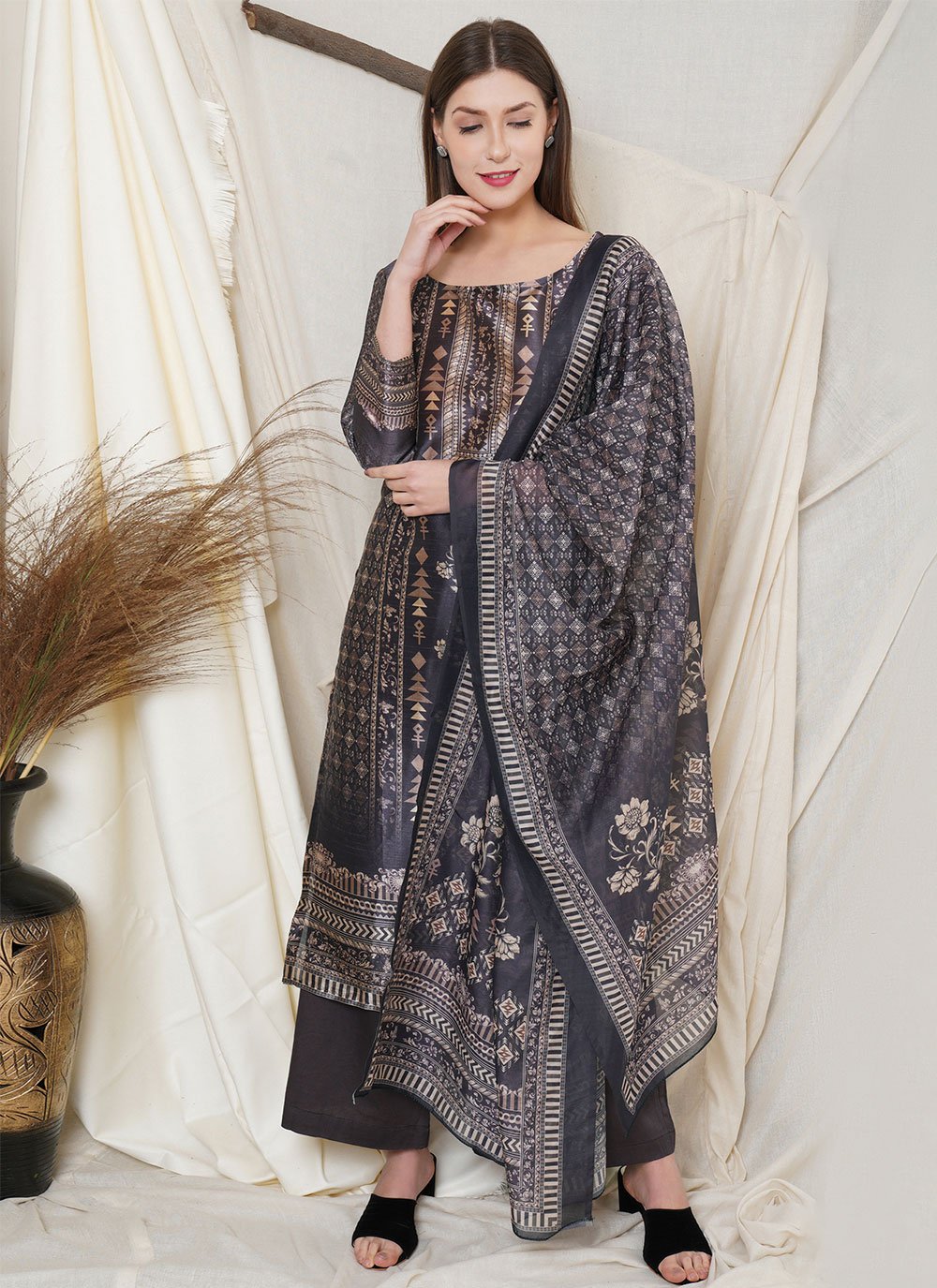 Silk Festival Designer Pakistani Salwar Suit