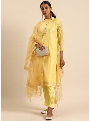 Silk Mirror Straight Salwar Suit
